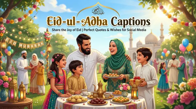 Eid-ul-Adha Captions to Elevate Festive Posts