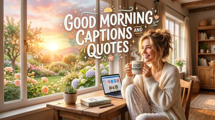 Good Morning Captions and Quotes to your Day