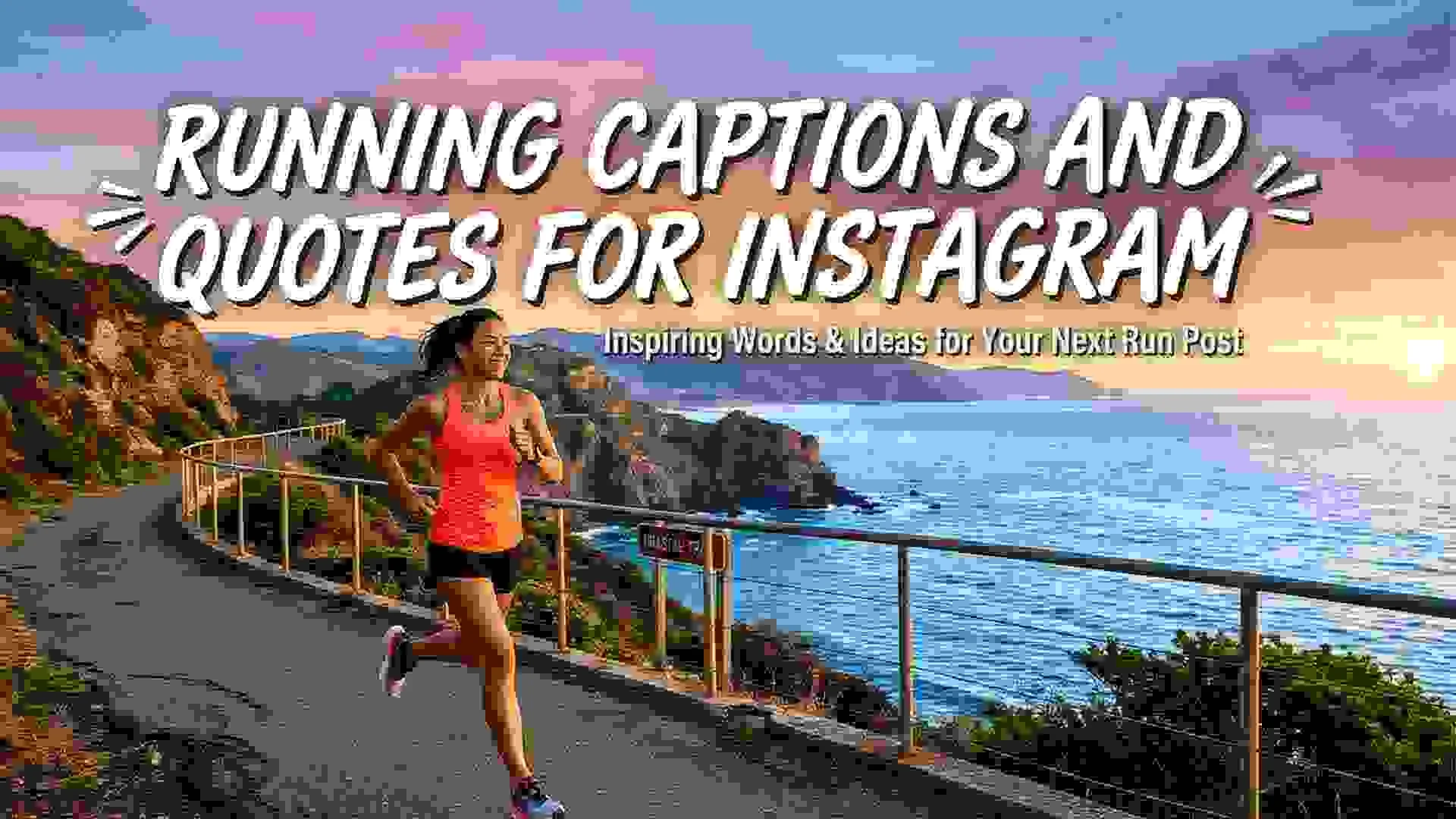 Running Captions Quotes for Instagram