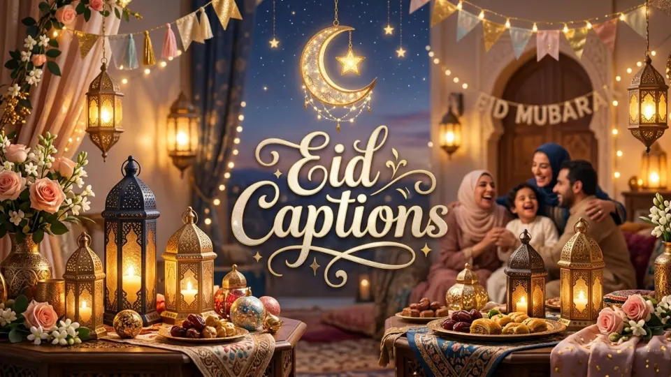Beautiful Eid Captions for your Festive Moments