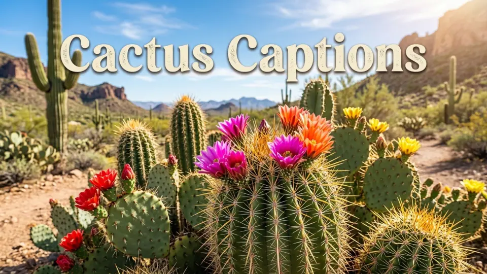 Cactus Captions for Every Instagram Post