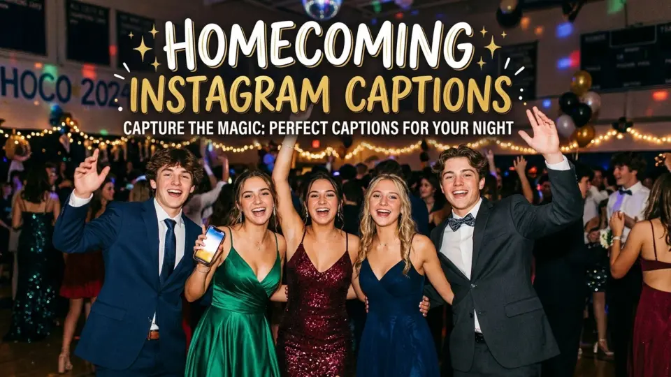 Homecoming Instagram Captions