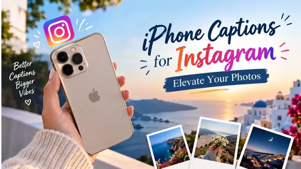 Iphone Captions for Instagram to Elevate Photos
