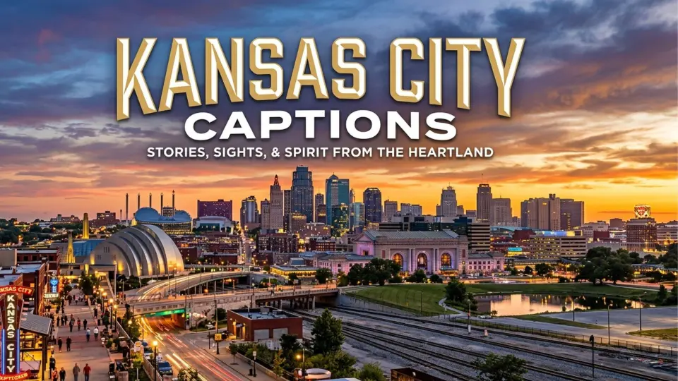 Kansas City Captions to Light up your Feed