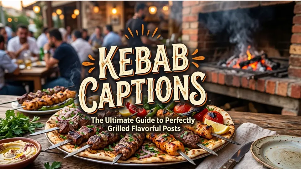 Kebab Captions to Make Feed Sizzle