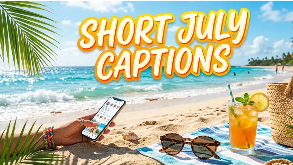 Short July Captions to Brighten Summer