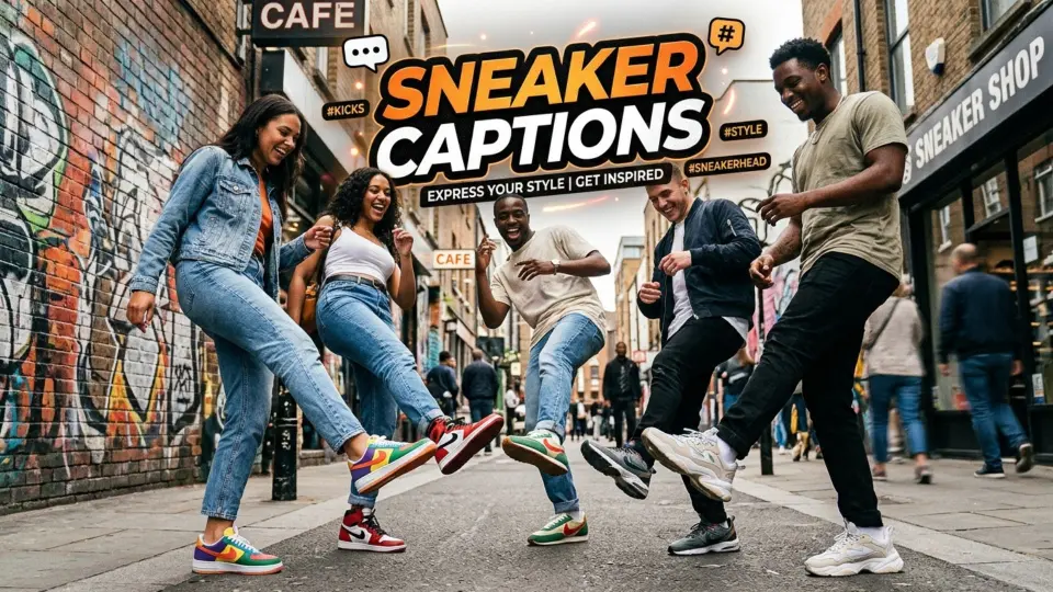 Sneaker Captions to Elevate your Style Game