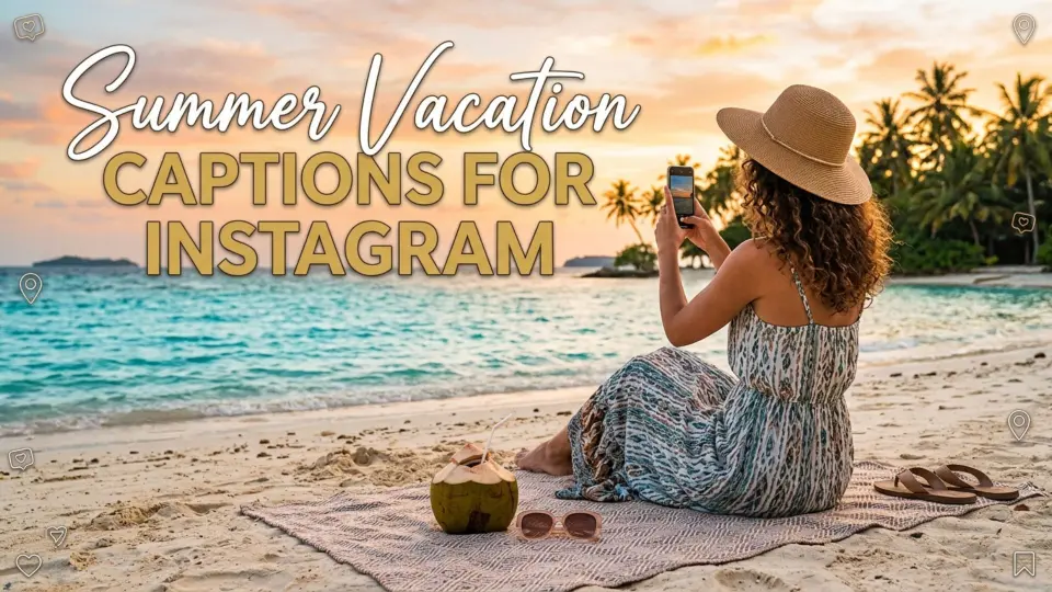 Summer Vacation Captions For Instagram