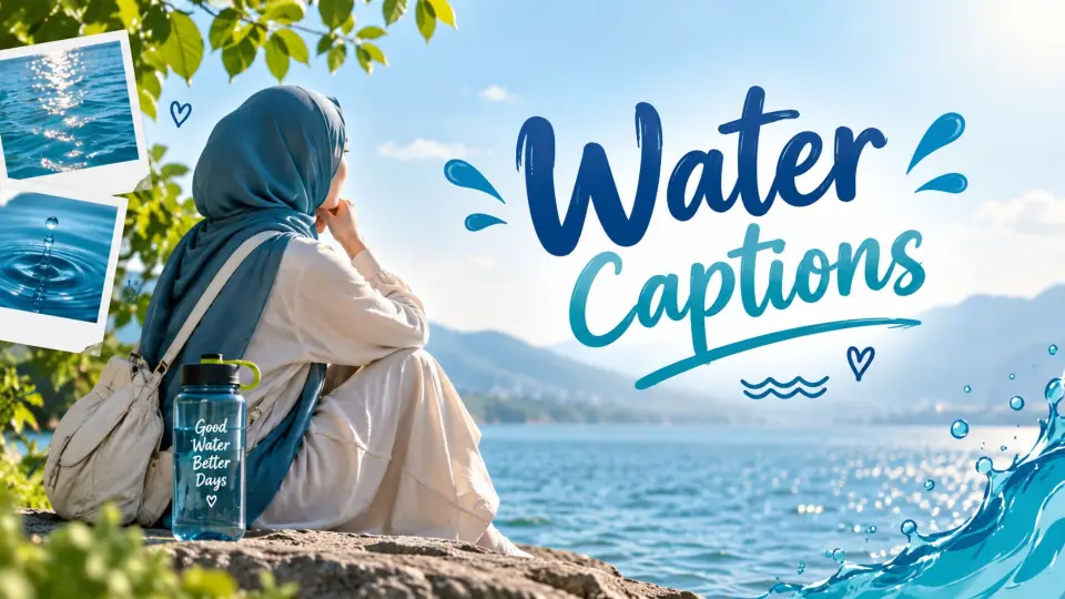 Water Captions to Make Splash Worth Sharing